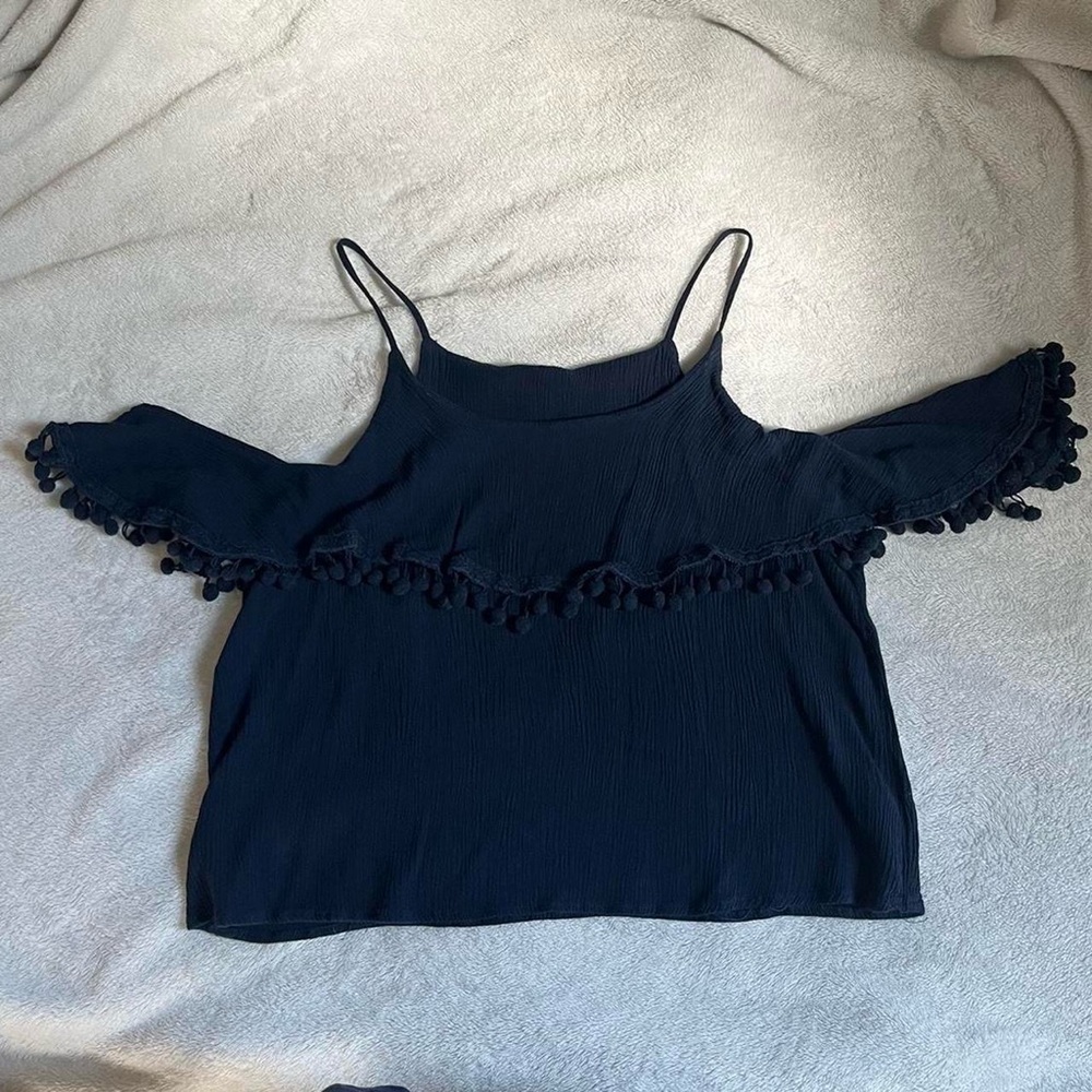 Aeropostale blue blouse